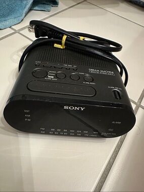 Sony Dream Machine Clock Radio